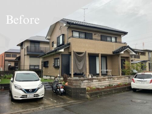 【小郡市 外壁塗装 Before→After】見違える美しさに生まれ変わりました✨